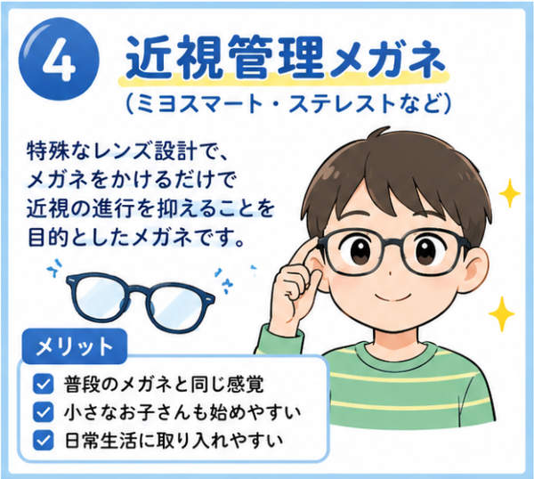 近視管理メガネ